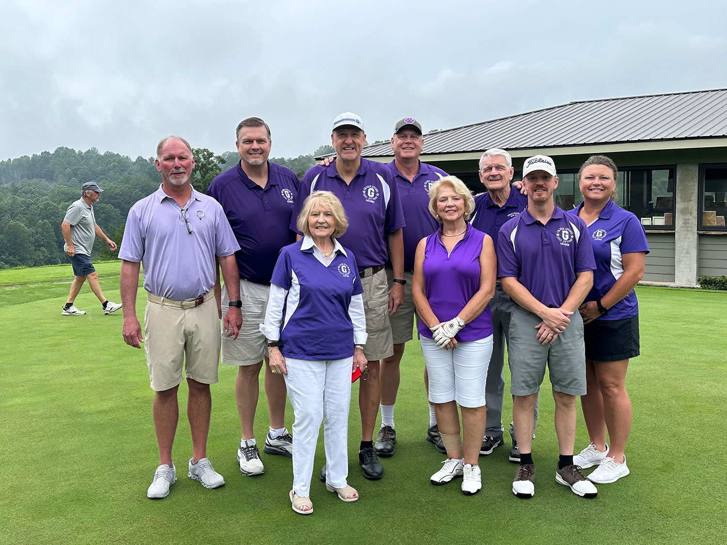 2024 Gilmer Sports Hall of Fame Golf Tournament winners group photo