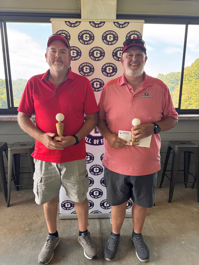 1st Place Championship Flight: Les Cantrell & Jack Adams